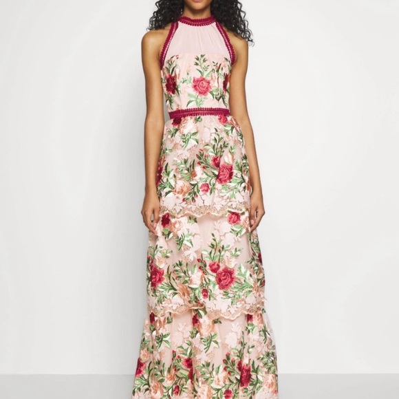 NWT ASOS CHI CHI LONDON ROSALEEN DRESS SIZE 8 - Picture 2 of 10